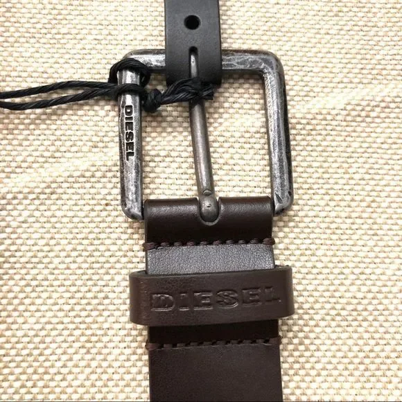 Diesel Poldo 4 Leather Belt - Picture 3 of 6